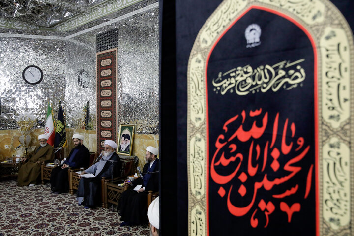 گزارش تصویری | دیدار طلاب فعال فضای مجازی با آیت‌اللّه مروی