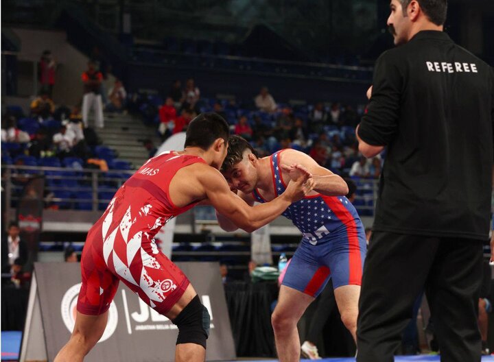تصاویر | درخشش پهلوان نصرالله رضایی در مالزی