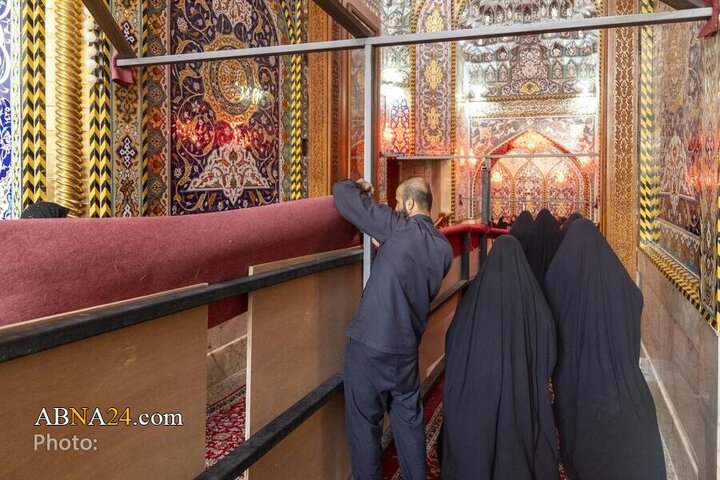 آماده‌سازی ورودی‌های حرم مطهر حضرت ابوالفضل برای اربعین حسینی