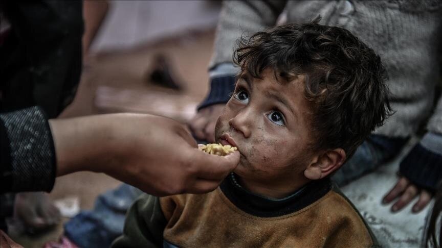 غزہ بھکمری غزہ بھکمری