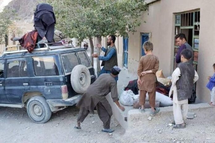 کوچ اجباری ۲۵ خانواده در استان بامیان افغانستان
