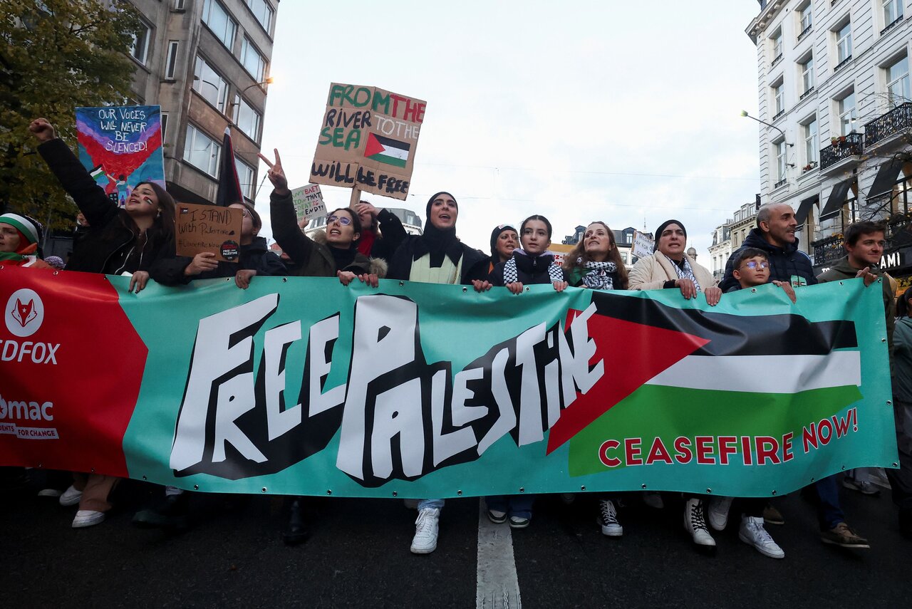 Video | Rakyat Belgium Turut Serta Bersuara Demi Palestin
