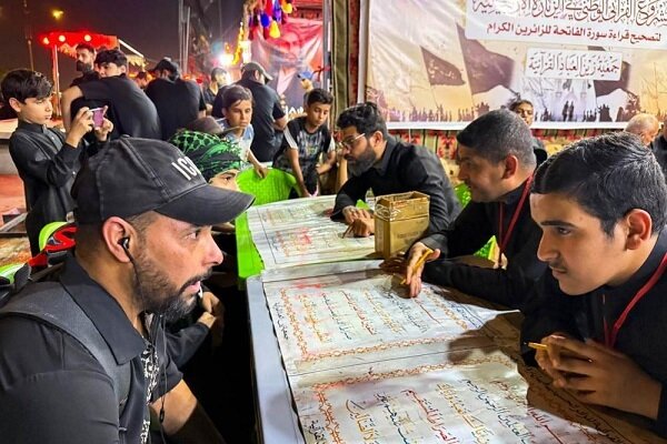 اجرای طرح آموزش قرائت قرآن در سراسر مسیر پیاده‌روی اربعین عراق