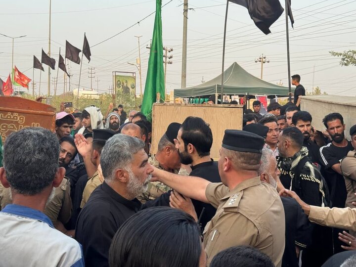 تقرير مصور/ تشييع 3 زوار غرقوا في أحد الأنهار بينهم إيرانيان في العراق