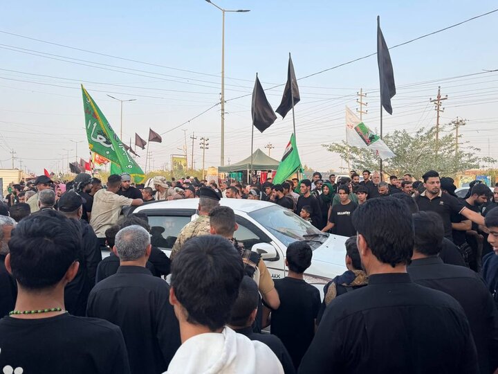 تقرير مصور/ تشييع 3 زوار غرقوا في أحد الأنهار بينهم إيرانيان في العراق