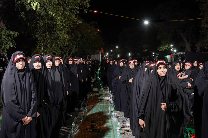 تقرير مصور/ إقامة مائدة السيدة رقية (س) في مدينة مشهد