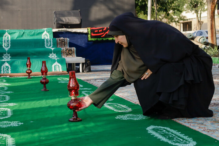 تقرير مصور/ إقامة مائدة السيدة رقية (س) في مدينة مشهد