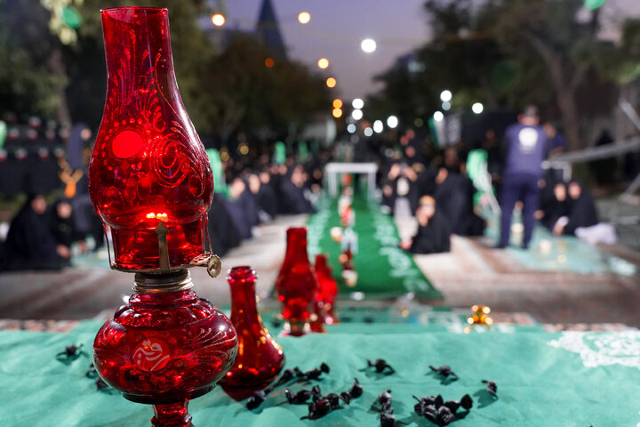 تقرير مصور/ إقامة مائدة السيدة رقية (س) في مدينة مشهد