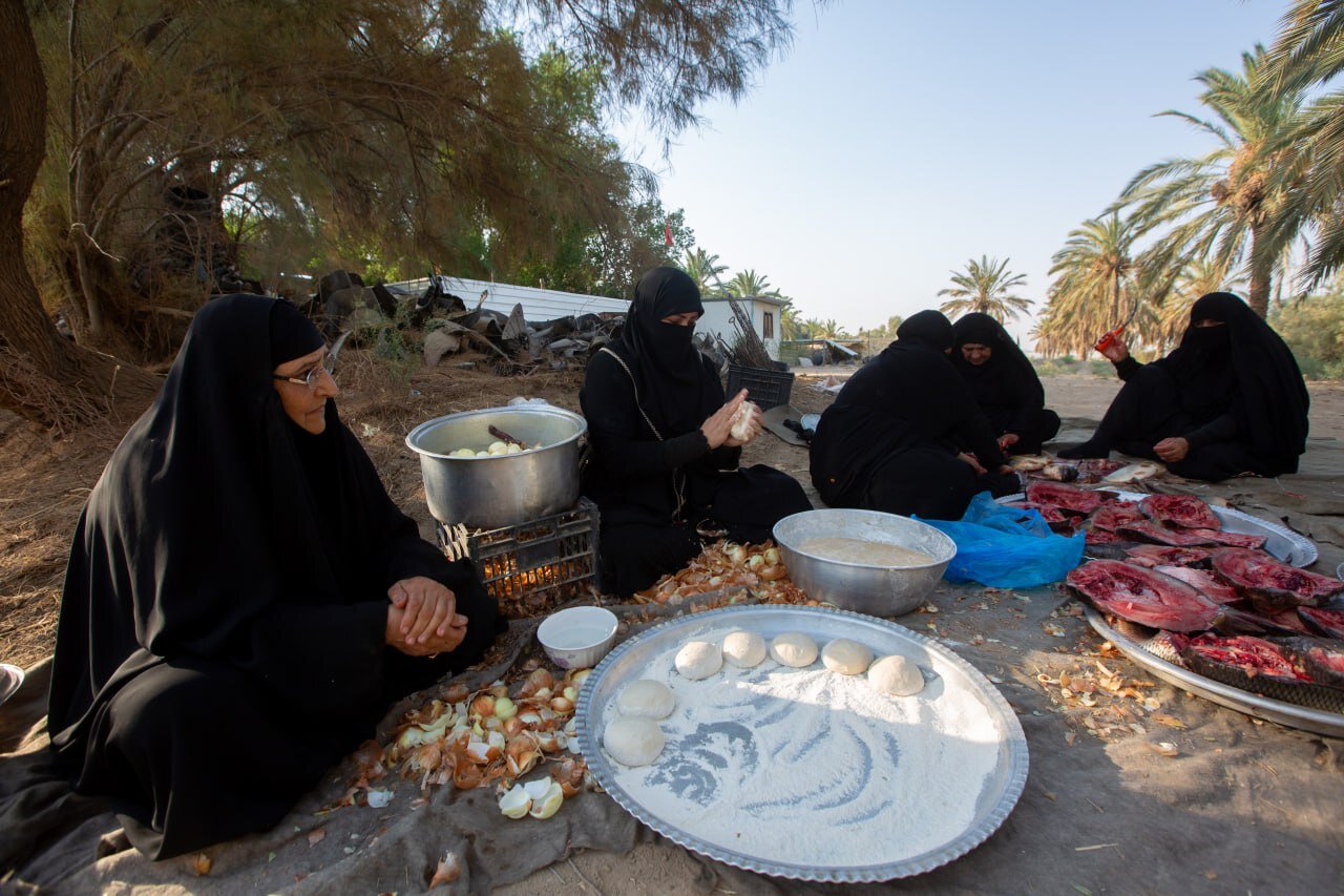 تاريخ جهاد كبير..عشيرة آل جويبر المجاهدة تخدم حشود زوار كربلاء