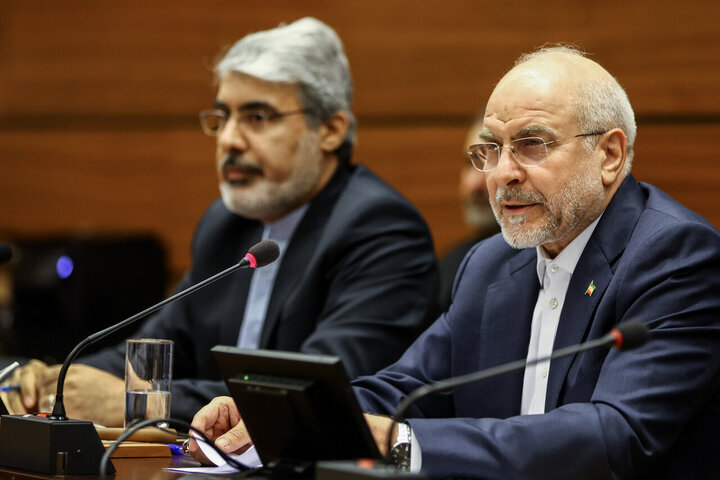 سەرۆکی پەرلەمانی ئێران ڕەخنەیەک ئاراستەی جیهان دەکات