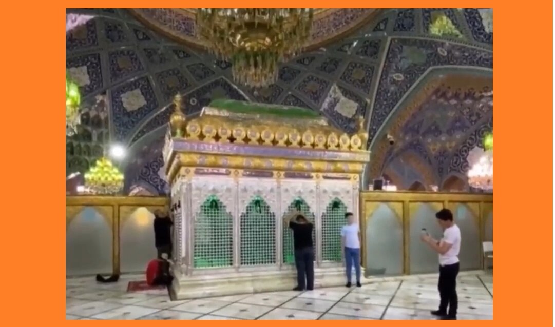 Video | Həzrət Rüqəyyənin (s) şəhadətinin ildönümündə 3 yaşlı xanımın hərəminin tənhalığı