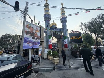 گزارش تصویری | مراسم چهلمین روز ارتحال شهید محمدسعید ایزدی " حاج رمضان " و شهید احسان قاسمی در قم