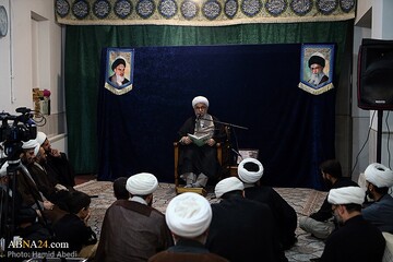 گزارش تصویری | مراسم یادبود «حاج حسن جوشان» با سخنرانی دبیرکل مجمع جهانی اهل‌بیت(ع)
