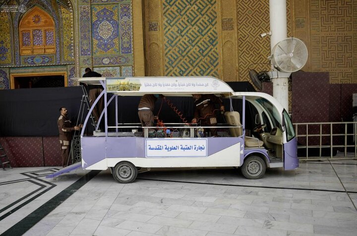 تقرير مصور/ العتبة العلويّة تضع خطة أمنية شاملة في حرم أمير المؤمنين (ع) خدمةً لزائري الأربعين