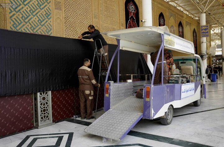 تقرير مصور/ العتبة العلويّة تضع خطة أمنية شاملة في حرم أمير المؤمنين (ع) خدمةً لزائري الأربعين