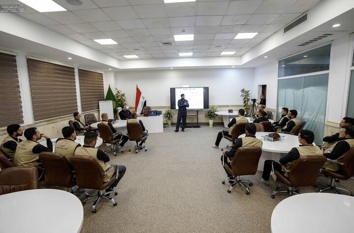 تقرير مصور/ العتبة العلويّة تضع خطة أمنية شاملة في حرم أمير المؤمنين (ع) خدمةً لزائري الأربعين