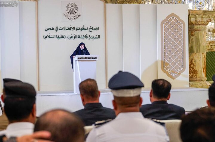 تقرير مصور/ العتبة العلويّة المقدّسة تفتتح مشروع الاتصالات الموحدة لخدمة زوّار الأربعين