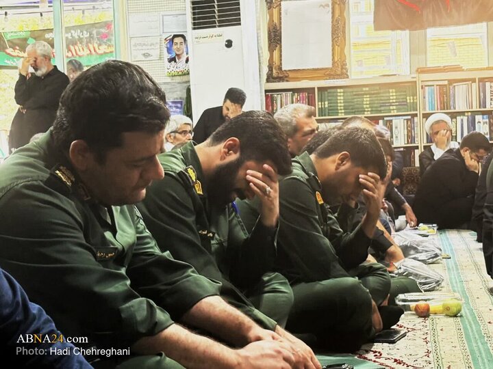 مراسم چهلمین روز ارتحال شهید محمدسعید ایزدی " حاج رمضان " و شهید احسان قاسمی در قم