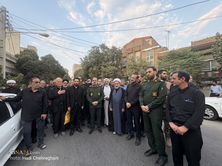 مراسم چهلمین روز ارتحال شهید محمدسعید ایزدی " حاج رمضان " و شهید احسان قاسمی در قم