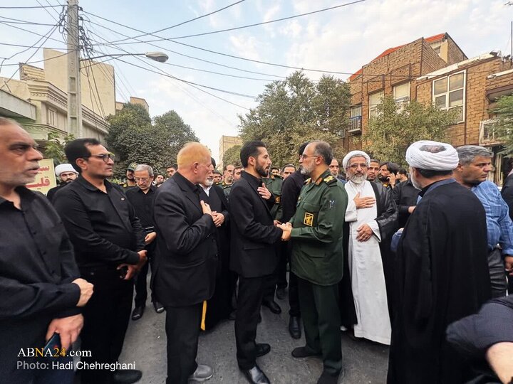 مراسم چهلمین روز ارتحال شهید محمدسعید ایزدی " حاج رمضان " و شهید احسان قاسمی در قم
