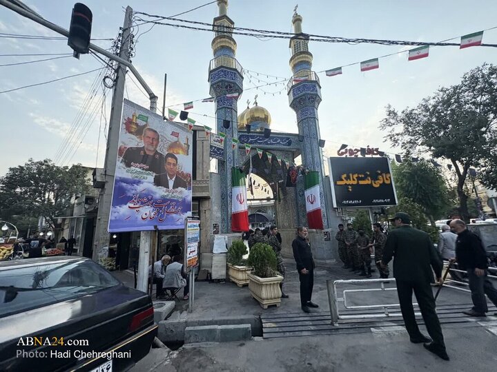مراسم چهلمین روز ارتحال شهید محمدسعید ایزدی " حاج رمضان " و شهید احسان قاسمی در قم