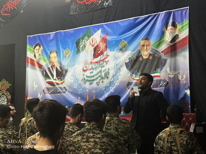 مراسم چهلمین روز ارتحال شهید محمدسعید ایزدی " حاج رمضان " و شهید احسان قاسمی در قم