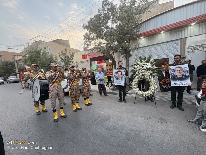 مراسم چهلمین روز ارتحال شهید محمدسعید ایزدی " حاج رمضان " و شهید احسان قاسمی در قم