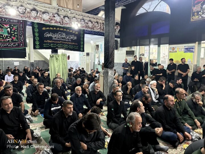 مراسم چهلمین روز ارتحال شهید محمدسعید ایزدی " حاج رمضان " و شهید احسان قاسمی در قم