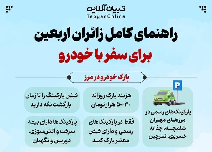 داده‌نما | راهنمای کامل زائران اربعین برای سفر با خودرو
