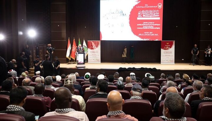 انطلاق فعاليات مؤتمر نداء الأقصى الدولي في نسخته الرابعة بكربلاء المقدسة