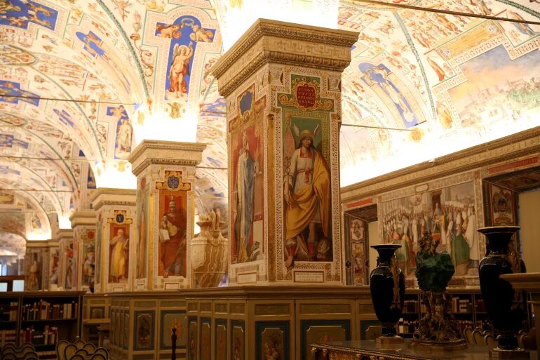 کتابخانه واتیکان؛ گنجینهای ۵۰۰ ساله از تمدنها و فرهنگها