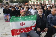 Təbrizdə İranın 12 günlük Müqəddəs Müdafiəsi zamnaı şəhid olduğu “İqtidar Şəhidləri”nin 40 mərasimi keçirildi \ FOTO