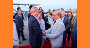 Pezeşkian Pakistanın baş naziri tərəfindən rəsmi qarşılanma ilə İslamabada daxil oldu \ VİDEO
