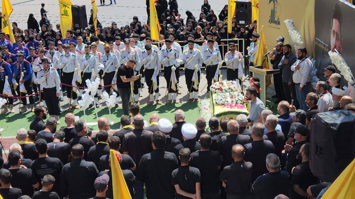 حزب الله وجماهير المقاومة يشيّعون الشّهيد هيثم ادريس في مدينة بنت جبيل