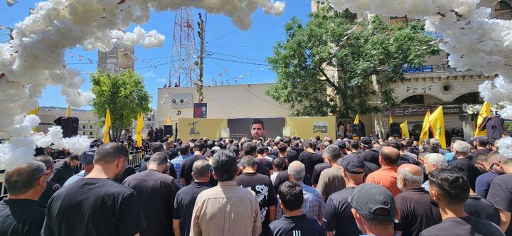 حزب الله وجماهير المقاومة يشيّعون الشّهيد هيثم ادريس في مدينة بنت جبيل