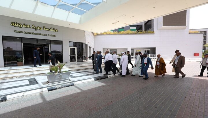 تقرير مصور/ زيارة ميدانية لضيوف مؤتمر (نداء الأقصى الدولي الرابع) إلى صروح العتبة الحسينية التعليمية والصحية