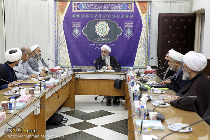 دیدار مسئولین ستاد کنگره بزرگداشت علما و شهداء روحانی شهرستان رودسر با آیت‌الله رمضانی