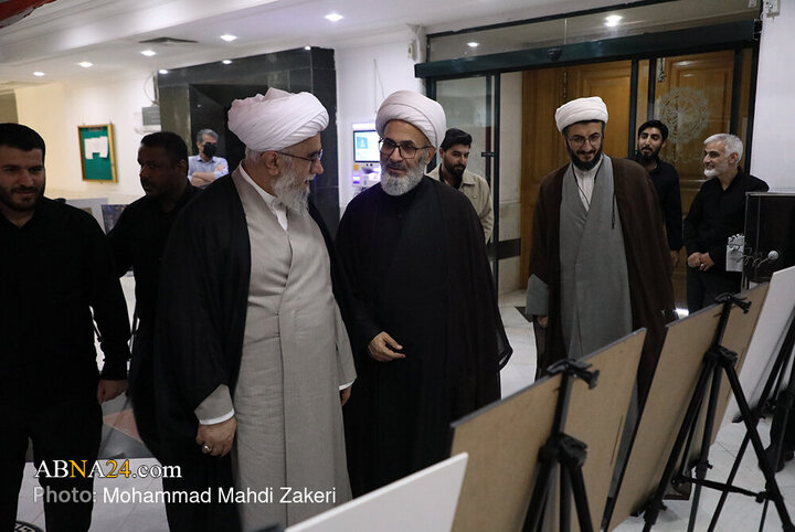 بازدید دبیرکل مجمع جهانی اهل‌بیت(ع) از نمایشگاه «اربعین در قاب تصویر»