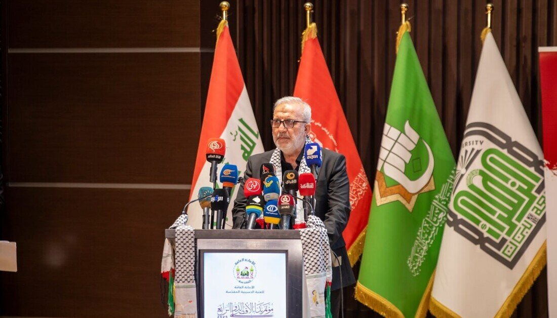 Di konferansa " Bangê li El-Eqsayê" de, El-Ebaycî: Rihê vejîna Huseyînî ew e ku divê di dilê neteweya Îslamî de bimîne Di konferansa " Bangê li El-Eqsayê" de, El-Ebaycî: Rihê vejîna Huseyînî ew e ku divê di dilê neteweya Îslamî de bimîne