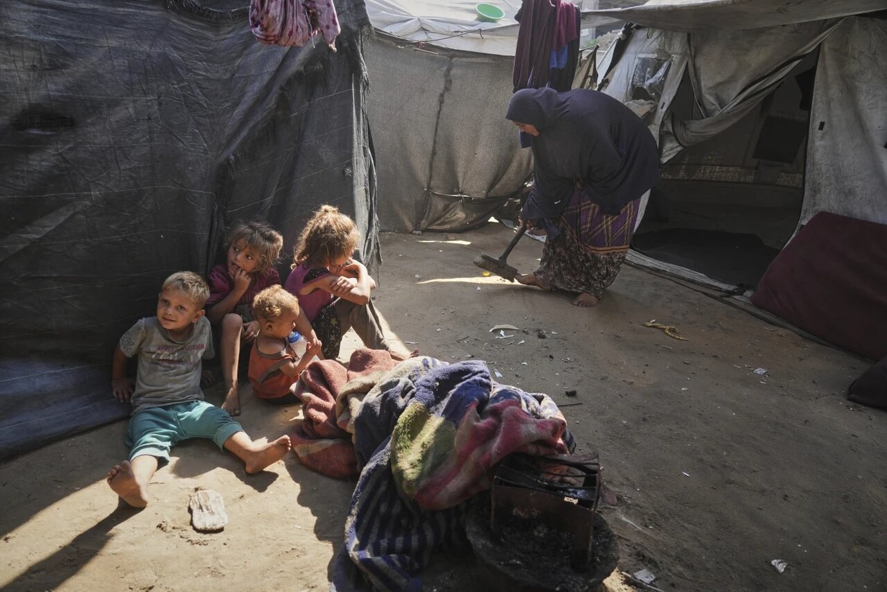 روایتی تلخ از زندگی خانوادهای جنگزده در غزه + تصاویر