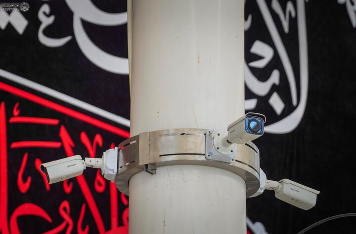 تقرير مصور/ نصب 47 جهازًا لبَثّ الإنترنت بالمجّان في صحن الإمام علي (ع) خدمةً لزوار الأربعين الحسيني