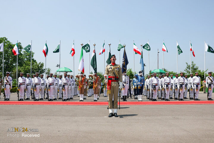 استقبال رسمی نخست وزیر پاکستان از دکتر پزشکیان