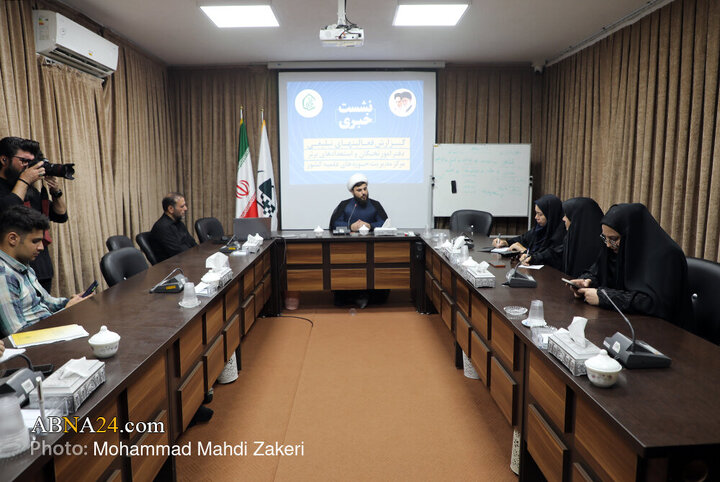 عکس خبری | نشست خبری مدیر دفتر امور نخبگان و استعدادهای برتر  حوزه‌های علمیه