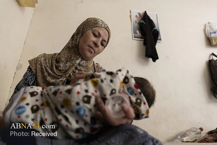 مقاومت مادرانه در ویرانه های غزه