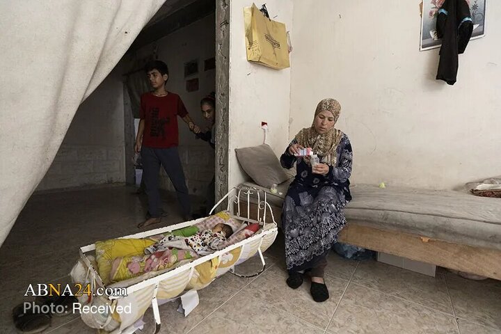 مقاومت مادرانه در ویرانه های غزه