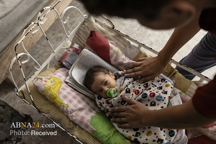 مقاومت مادرانه در ویرانه های غزه