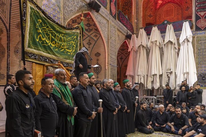 إحياء ذكرى شهادة الإمام الحسن (عليه السلام) في النجف الأشرف