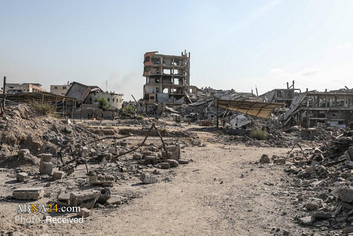 Gazze Şucaiye Mahallesi’nde Geniş Ölçekte Yıkım
