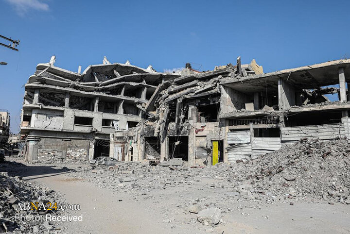 Gazze Şucaiye Mahallesi’nde Geniş Ölçekte Yıkım