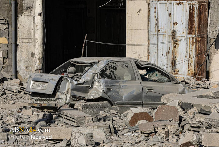 Gazze Şucaiye Mahallesi’nde Geniş Ölçekte Yıkım